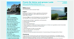 Desktop Screenshot of praxis-fuer-kleine-und-grosse-leute.ch